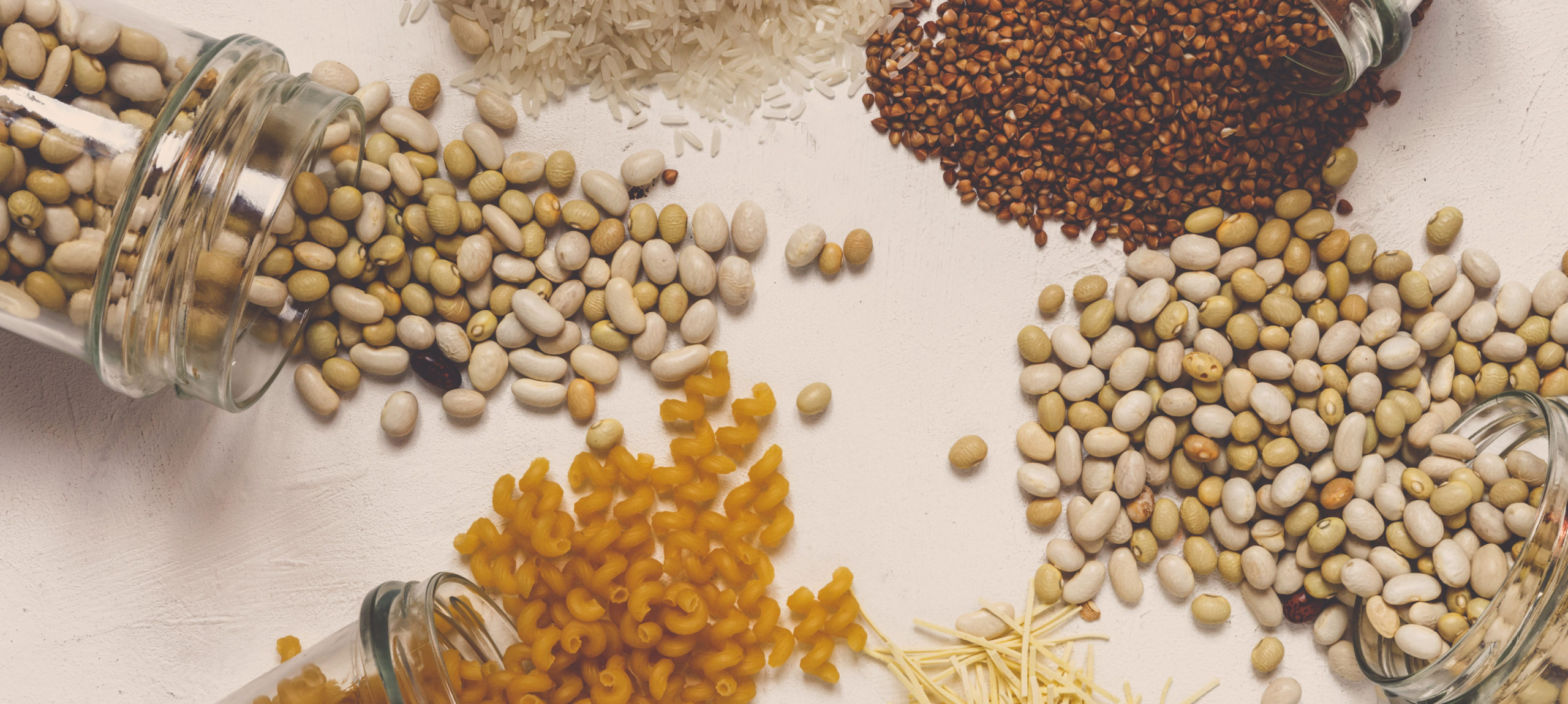 Zero waste. Eco friendly ware for storing groceries, cereals. The concept of sustainable lifestyle